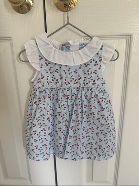 Cherry Print Dress - 12M